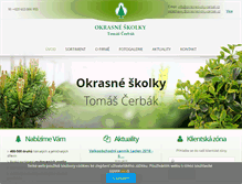 Tablet Screenshot of okrasneskolky-cerbak.cz